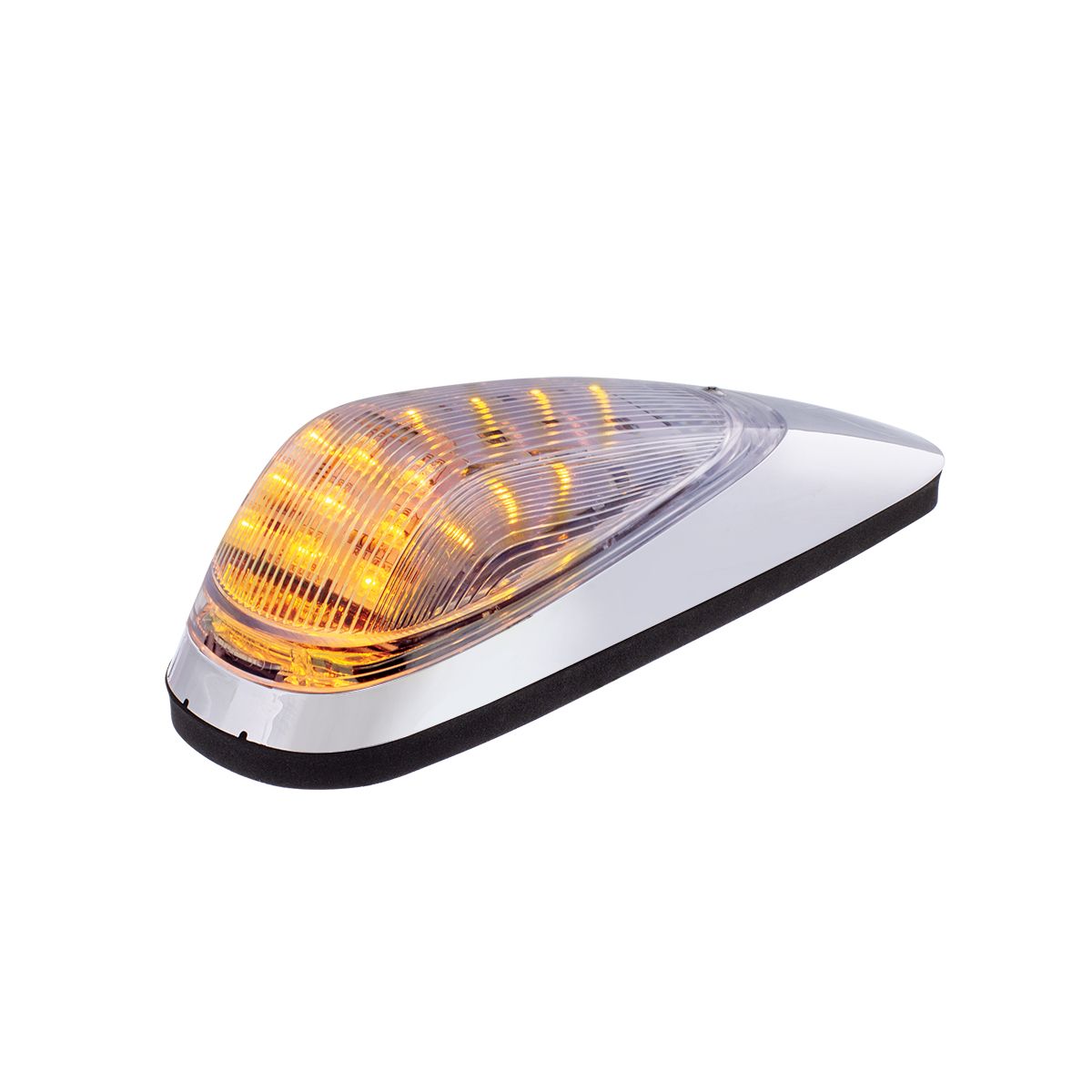 19 Amber LED Grakon 2000 Style Cab Light Kit - Clear Lens