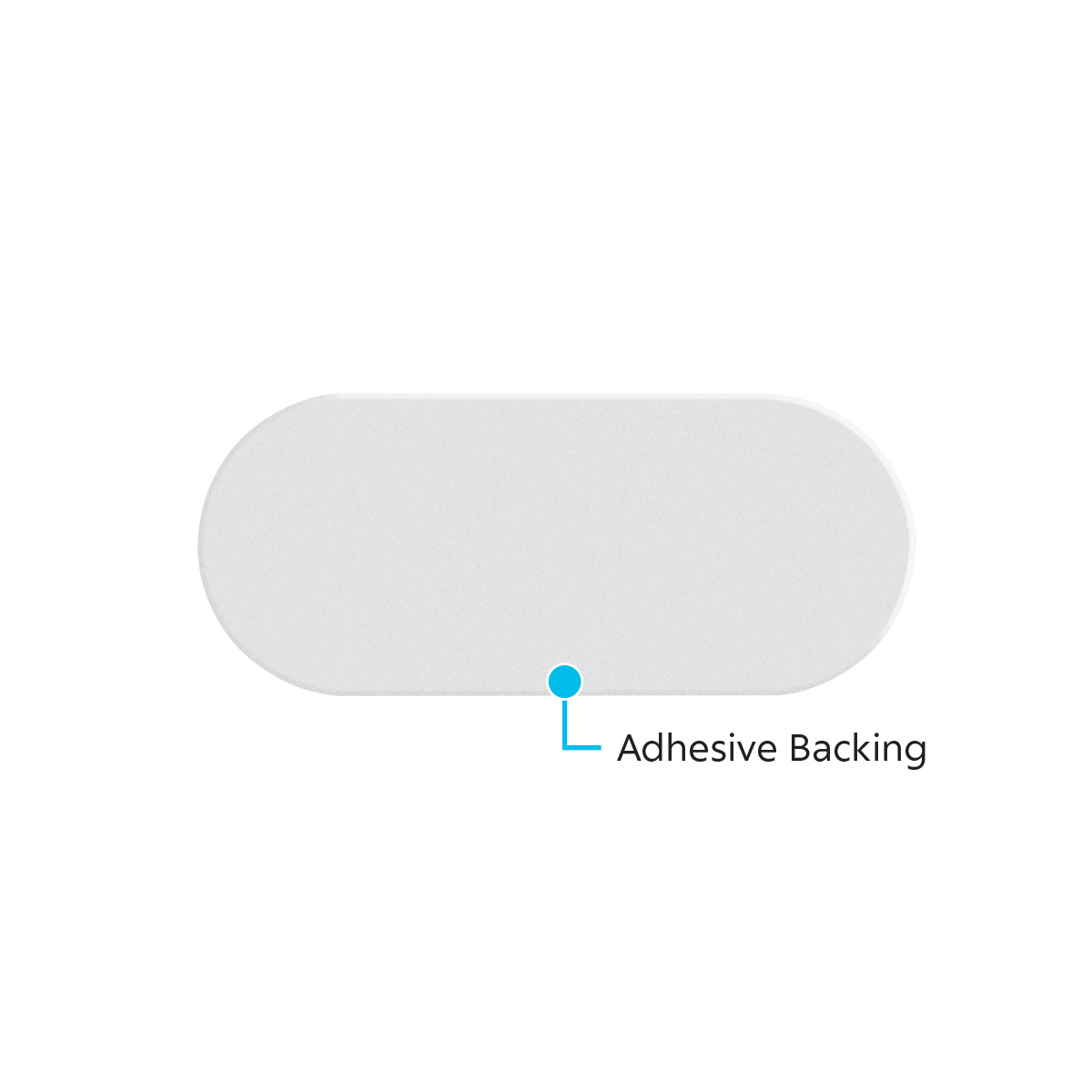 4" X 2" Oval Quick Mount Reflector - Amber (20 Pcs) - Thumbnail 4