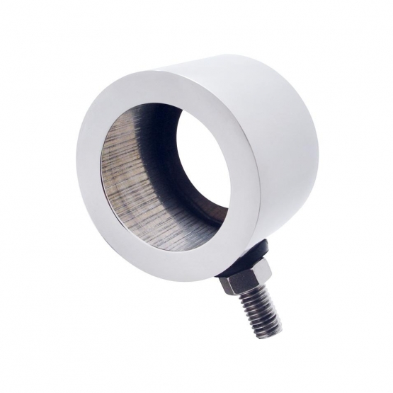 SS 2" Double Face Light Housing