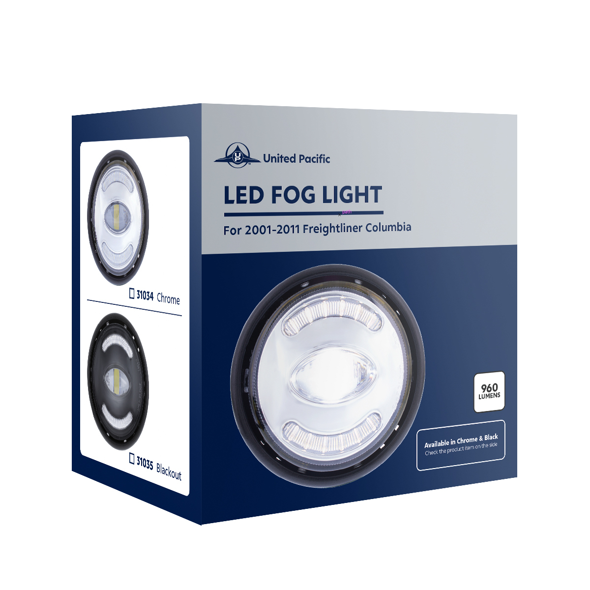 Blackout Fog Light For 2001-2011 Freightliner Columbia - Thumbnail 8