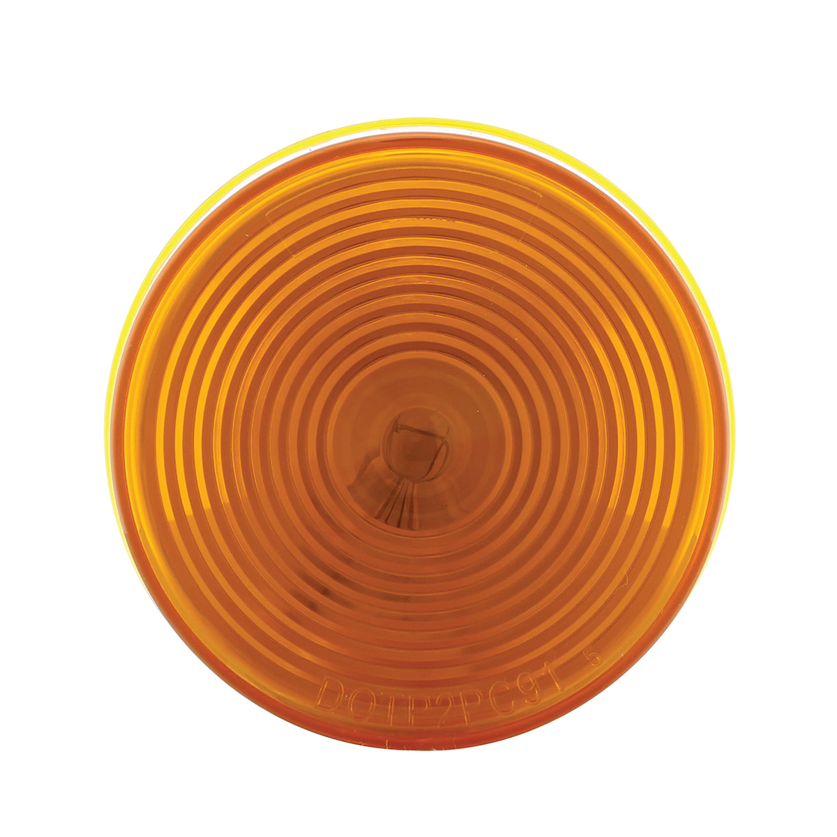 2.5" Round Light (Clearance/Marker) - Amber Lens - Thumbnail 2