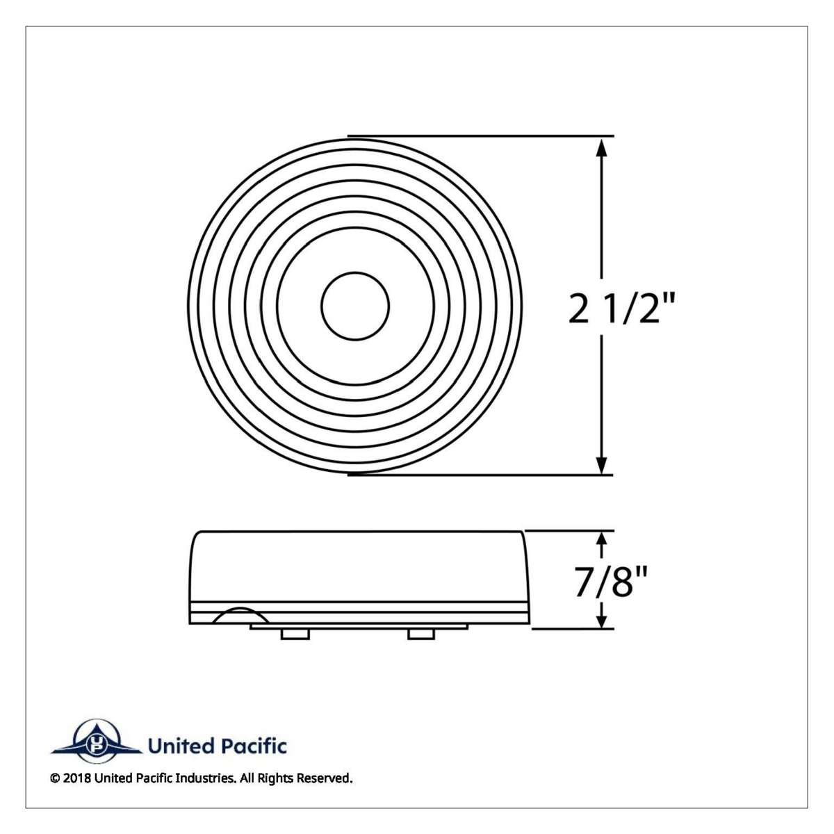 2.5" Round Light Kit (Clearance/Marker) - Amber Lens - Thumbnail 6