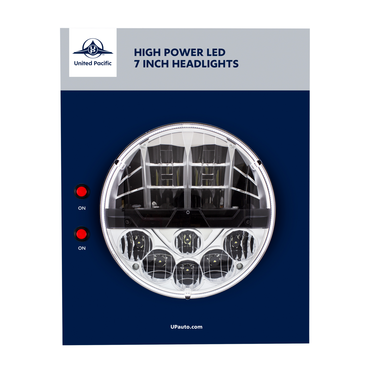 United Pacific 7" LED Headlight Display - 31084 - Thumbnail 2