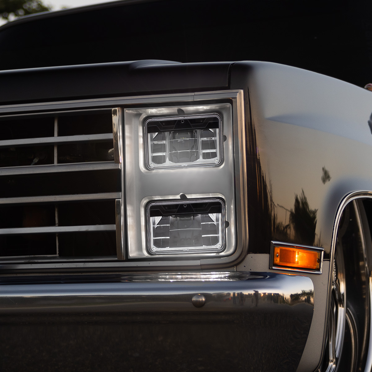 ULTRALIT - High Power LED 4" X 6" Low Beam Headlight With Polycarbonate Lens & Housing - Thumbnail 7