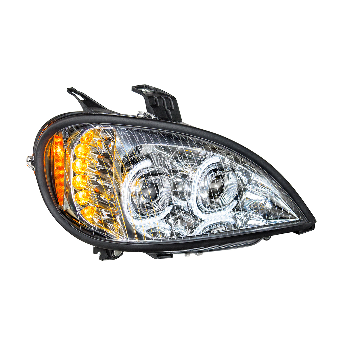 High Power LED Chrome Projection Headlight For 2001-2020 Freightliner Columbia - Passenger - Thumbnail 8