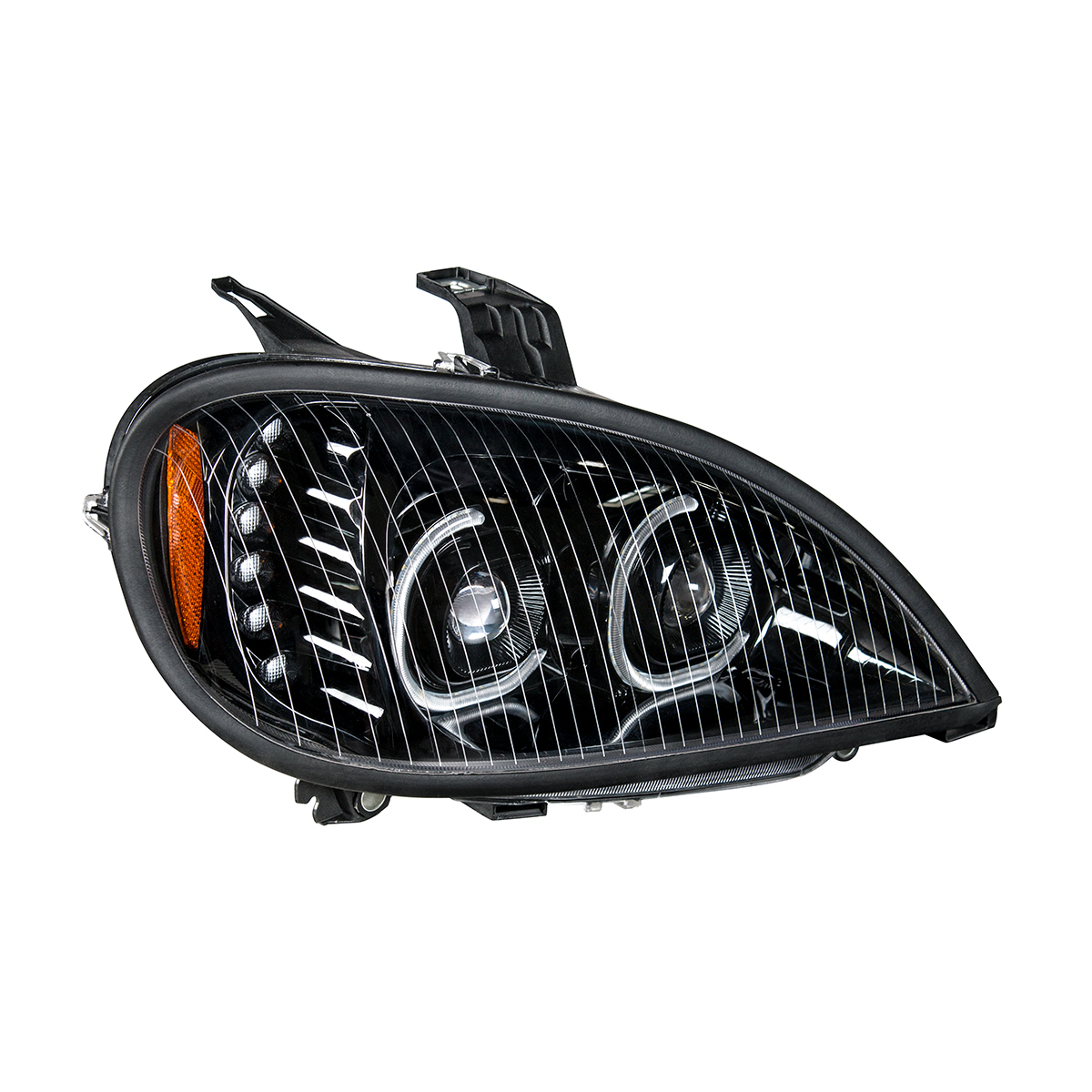 High Power LED Blackout Projection Headlight For 2001-2020 Freightliner Columbia - Passenger - Thumbnail 2