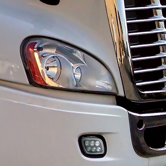 6 LED Fog Light For 2008-2017 Freightliner Cascadia - Passenger -Competition Series - Thumbnail 4