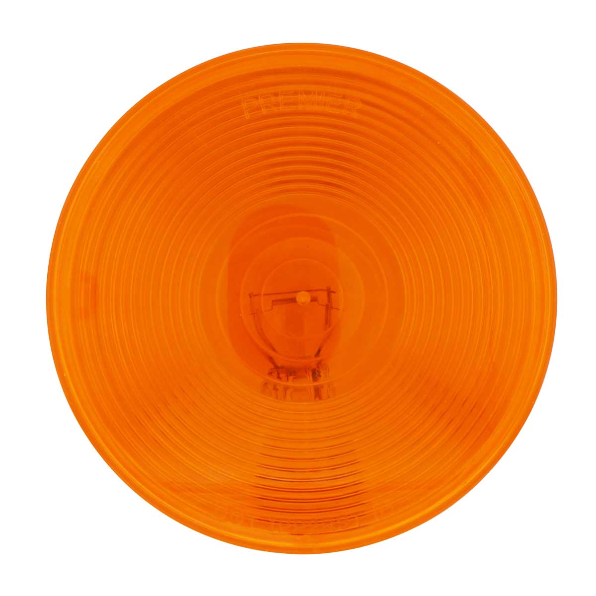 4" Round Dual Function Turn Signal Light Kit - Amber Lens - Thumbnail 6