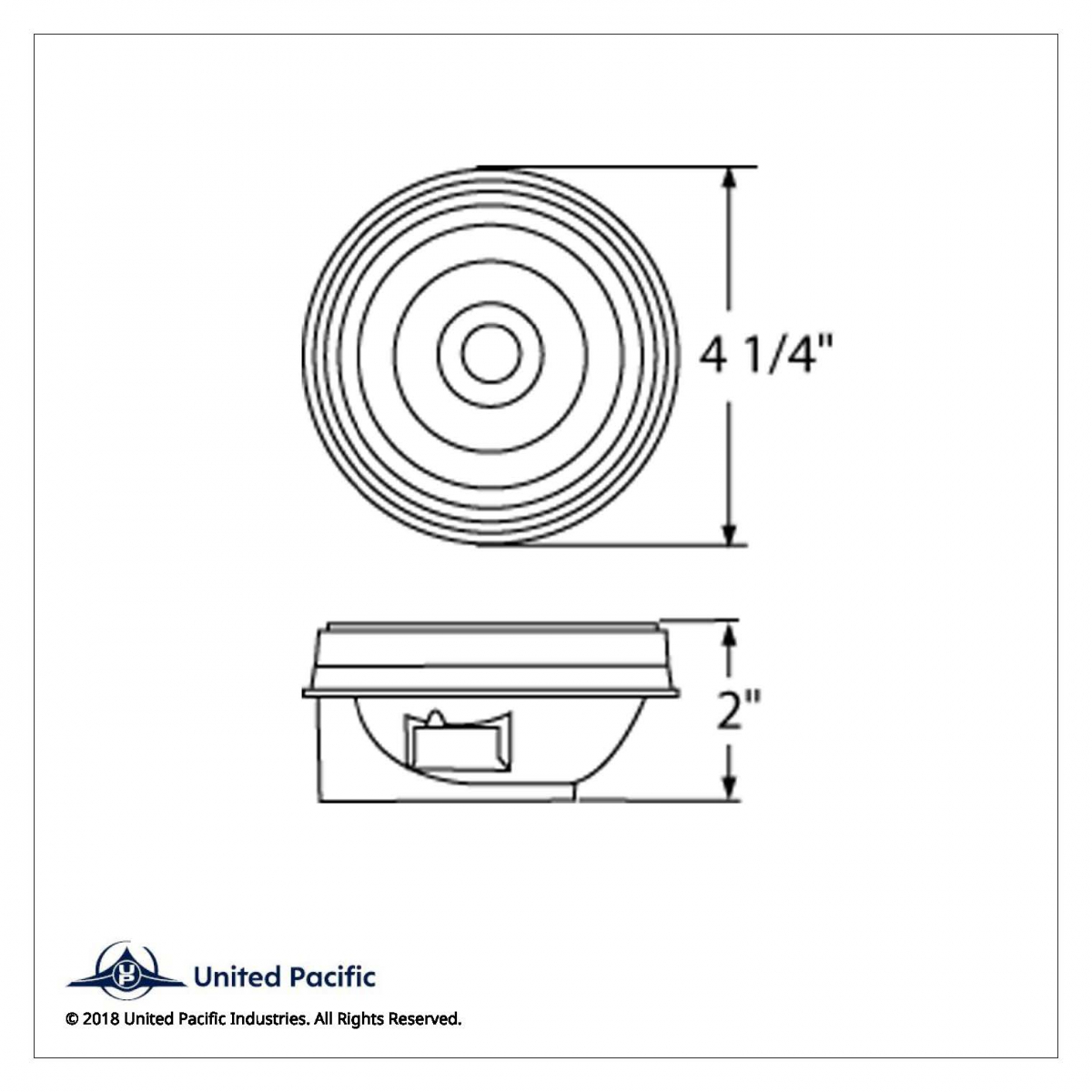 4" Back-Up Light - Clear Lens - Thumbnail 5