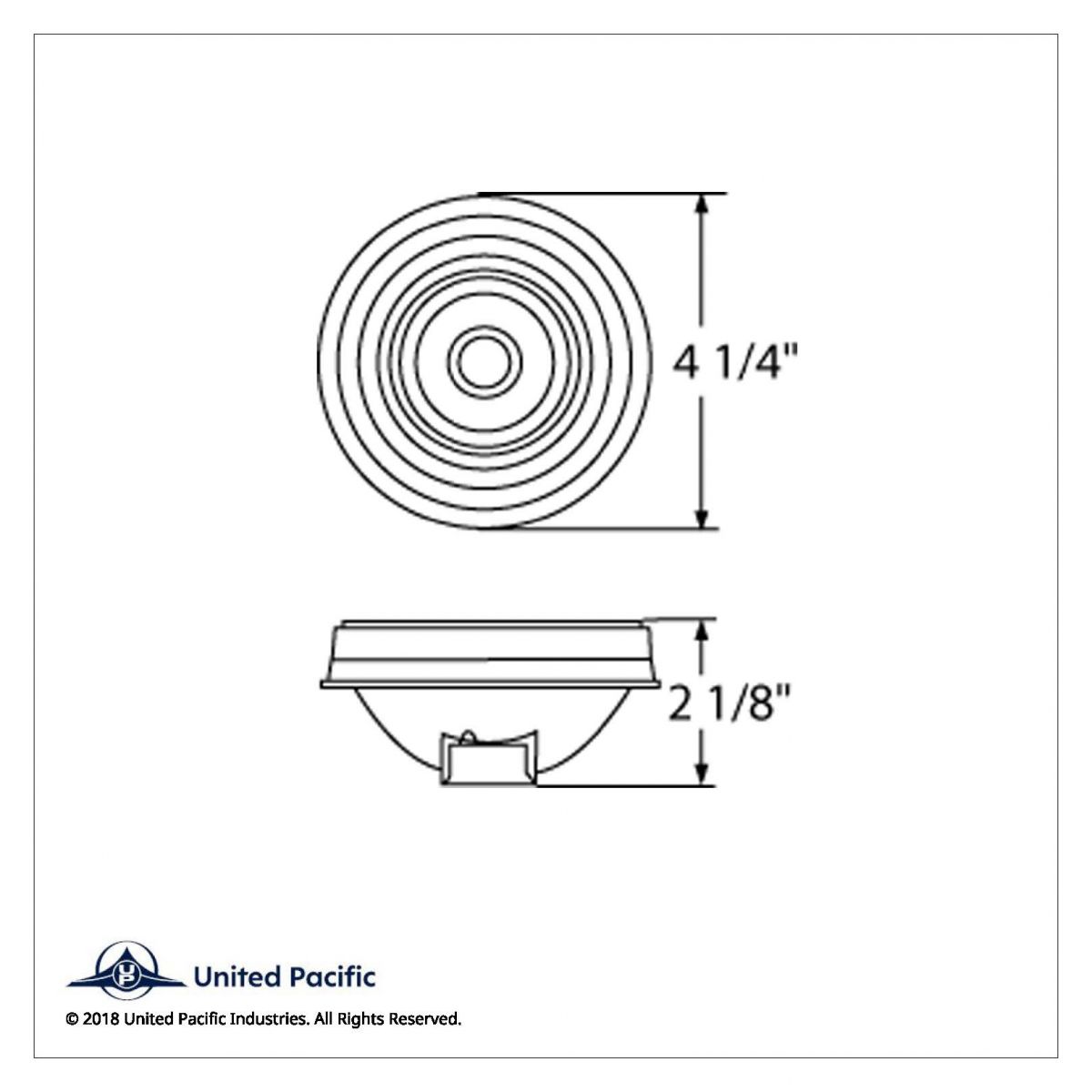 4" Round Light (Stop, Turn & Tail) - Red Lens - Thumbnail 7