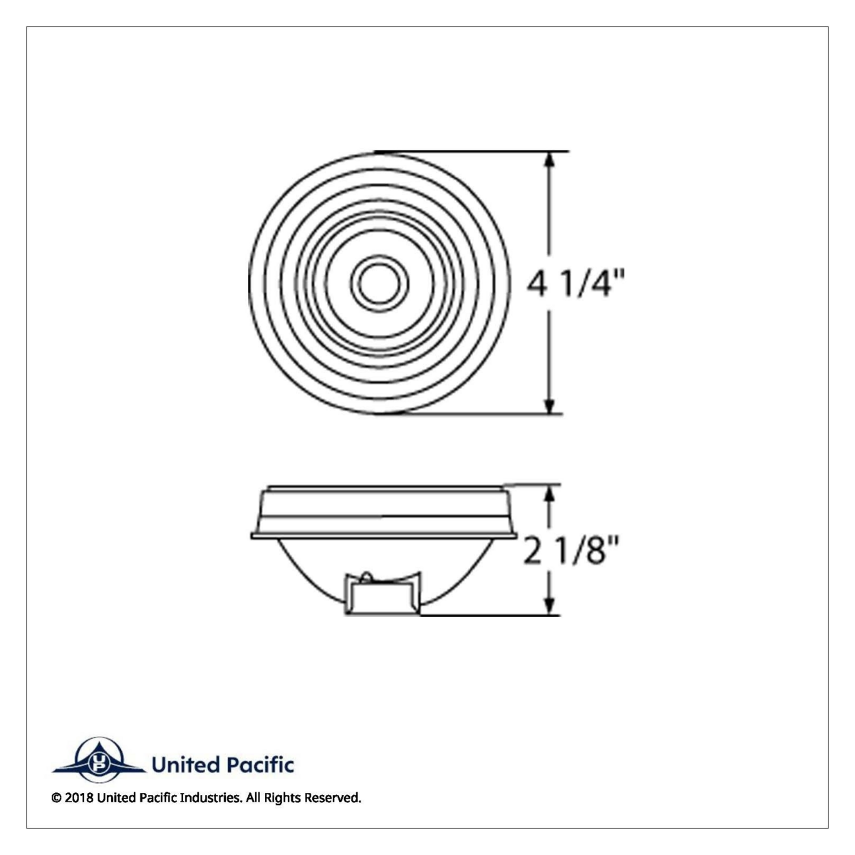 4" Round Light (Stop, Turn & Tail) - Red Lens - Thumbnail 8