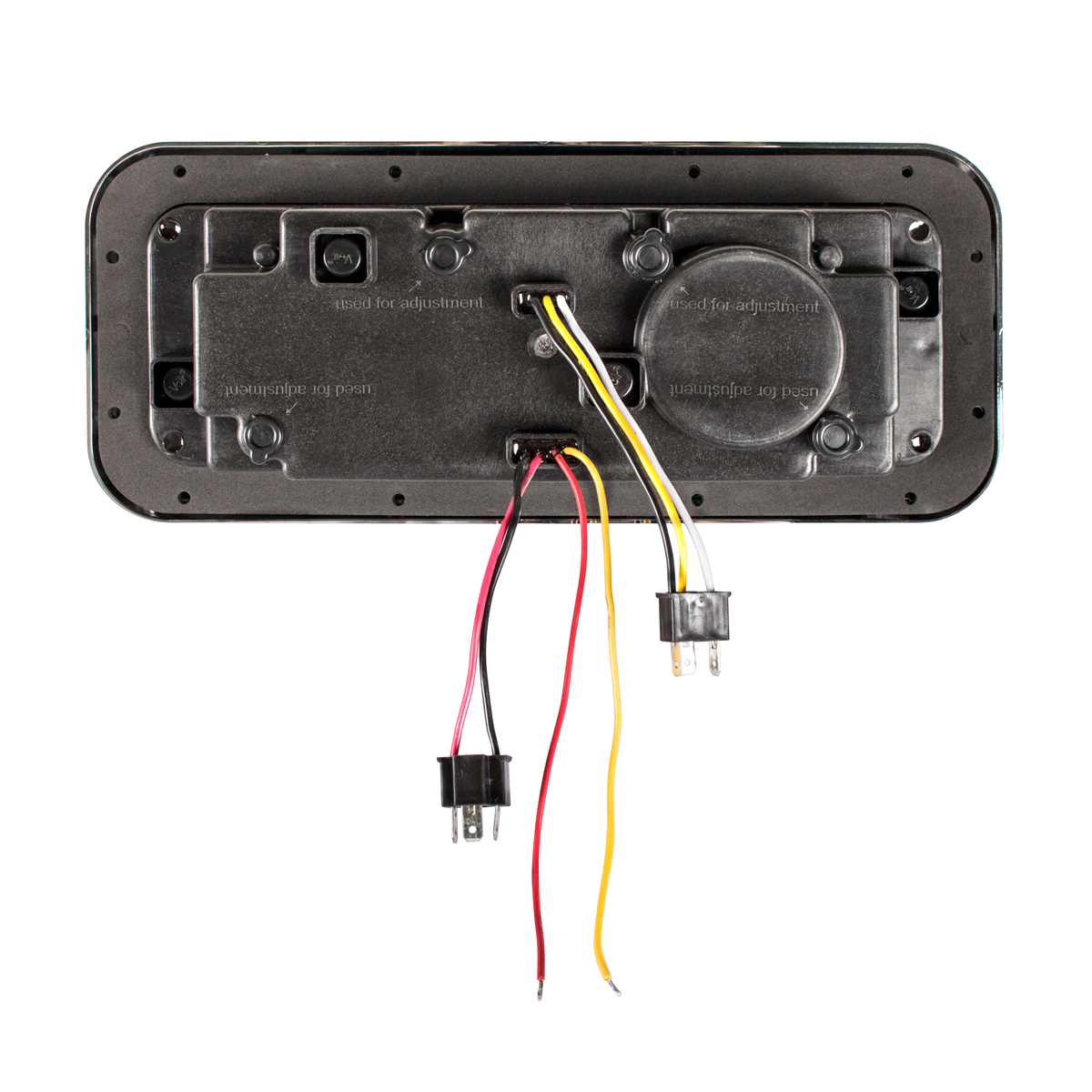 High Power LED "Blackout" Projection Headlight With LED Turn Signal & Position Light Bar - Driver - Thumbnail 3