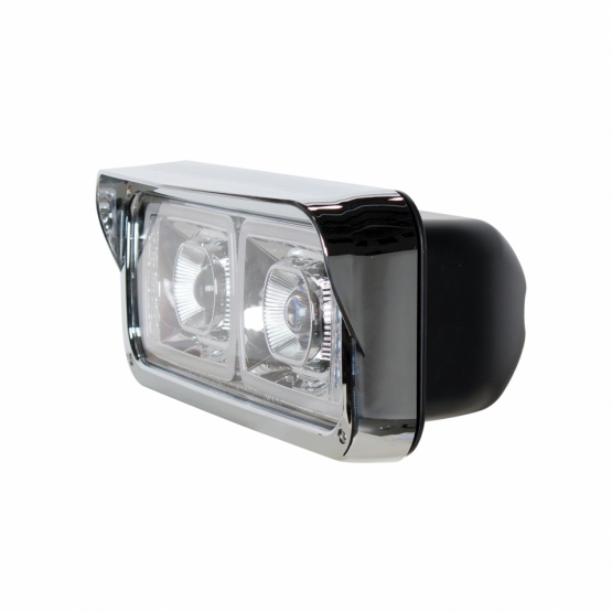 Plastic Fender Liner For Rectangular LED Projection Headlight - Thumbnail 5