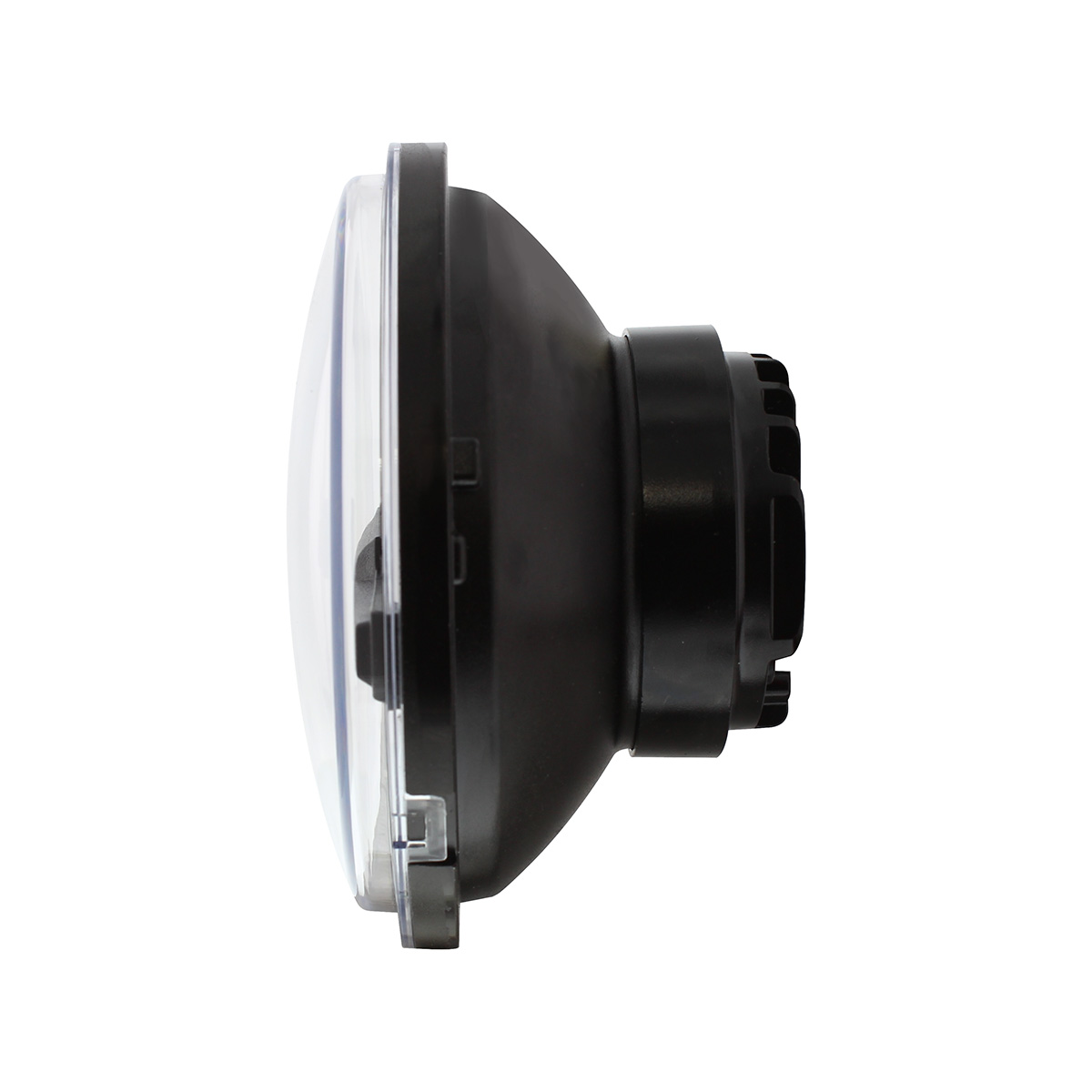 ULTRALIT - 8 High Power LED 5-3/4" Headlight - Black - Thumbnail 3