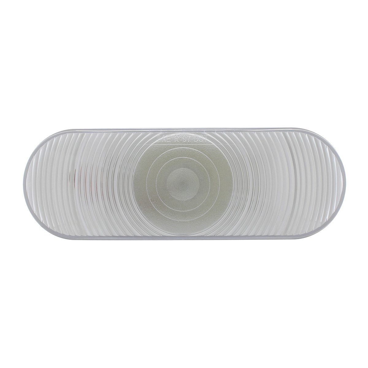 6" Oval Back-Up Light - Clear Lens - Thumbnail 2