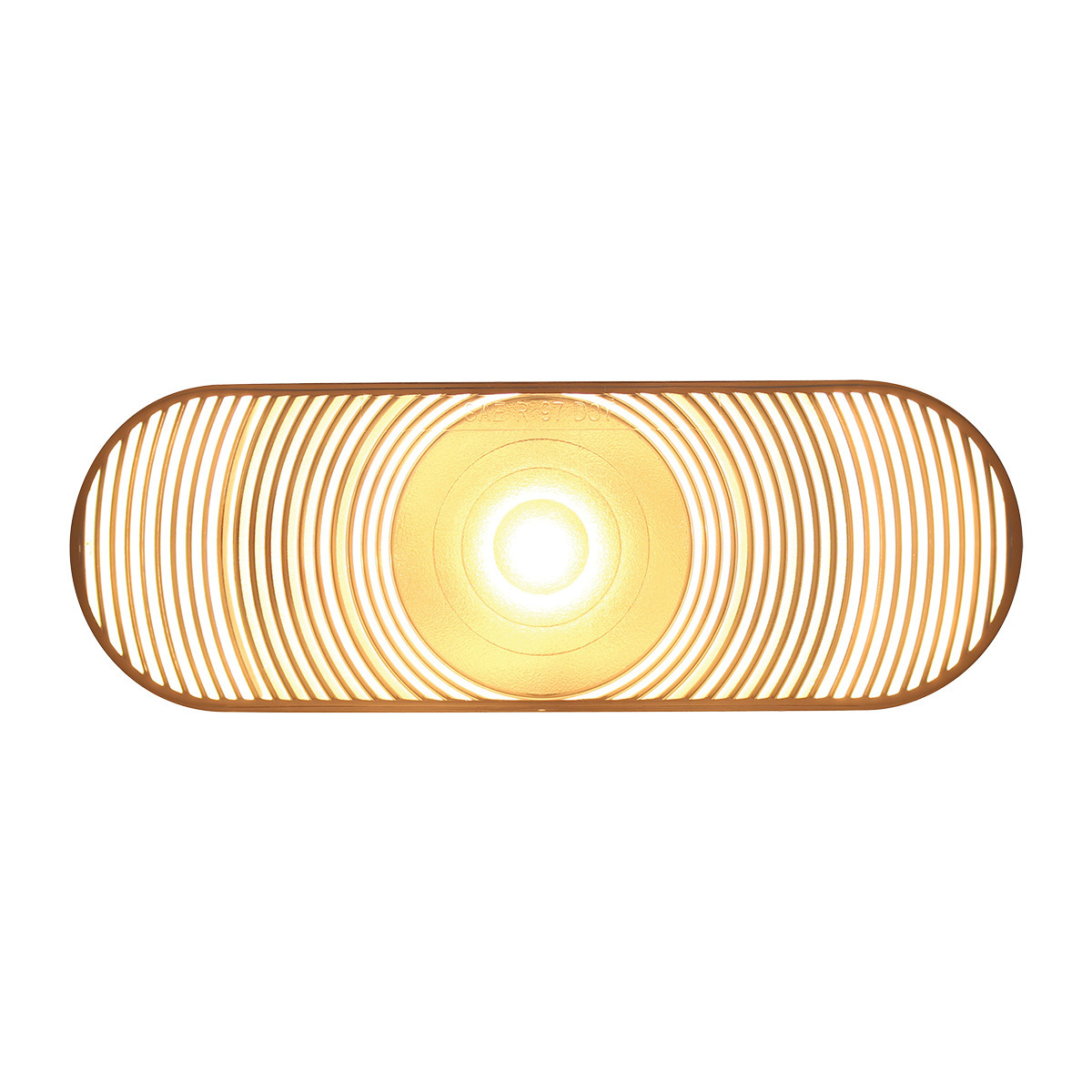 6" Oval Back-Up Light - Clear Lens - Thumbnail 6