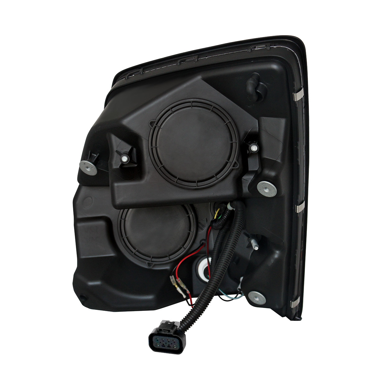 Chrome Projection Headlight With White LED Light Bar For 2003-2017 Volvo VN/VNL - Passenger - Thumbnail 5