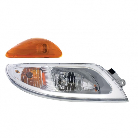 Headlight With Turn Signal For International Durastar (2002-2018) & MV (2019-2022) - Passenger