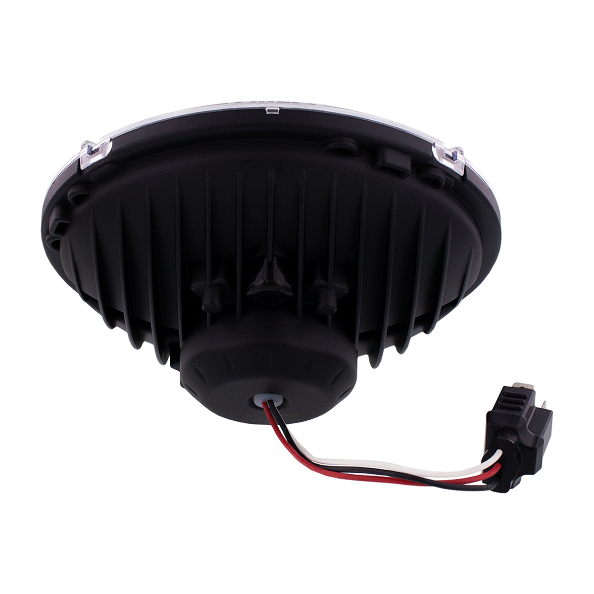 ULTRALIT - 5 High Power LED 7" Dual Function Headlight - Black - Thumbnail 10