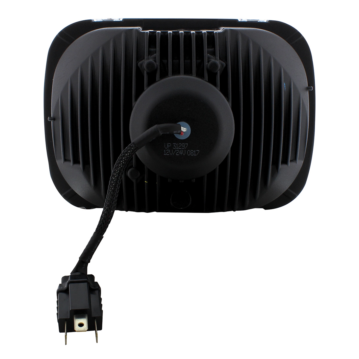 ULTRALIT - 5 High Power LED 5" X 7" Crystal Headlight - High & Low Beam - Thumbnail 6