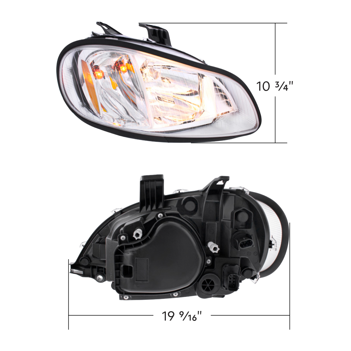 Headlight For 2002-2024 Freightliner M2 - Passenger - Thumbnail 9