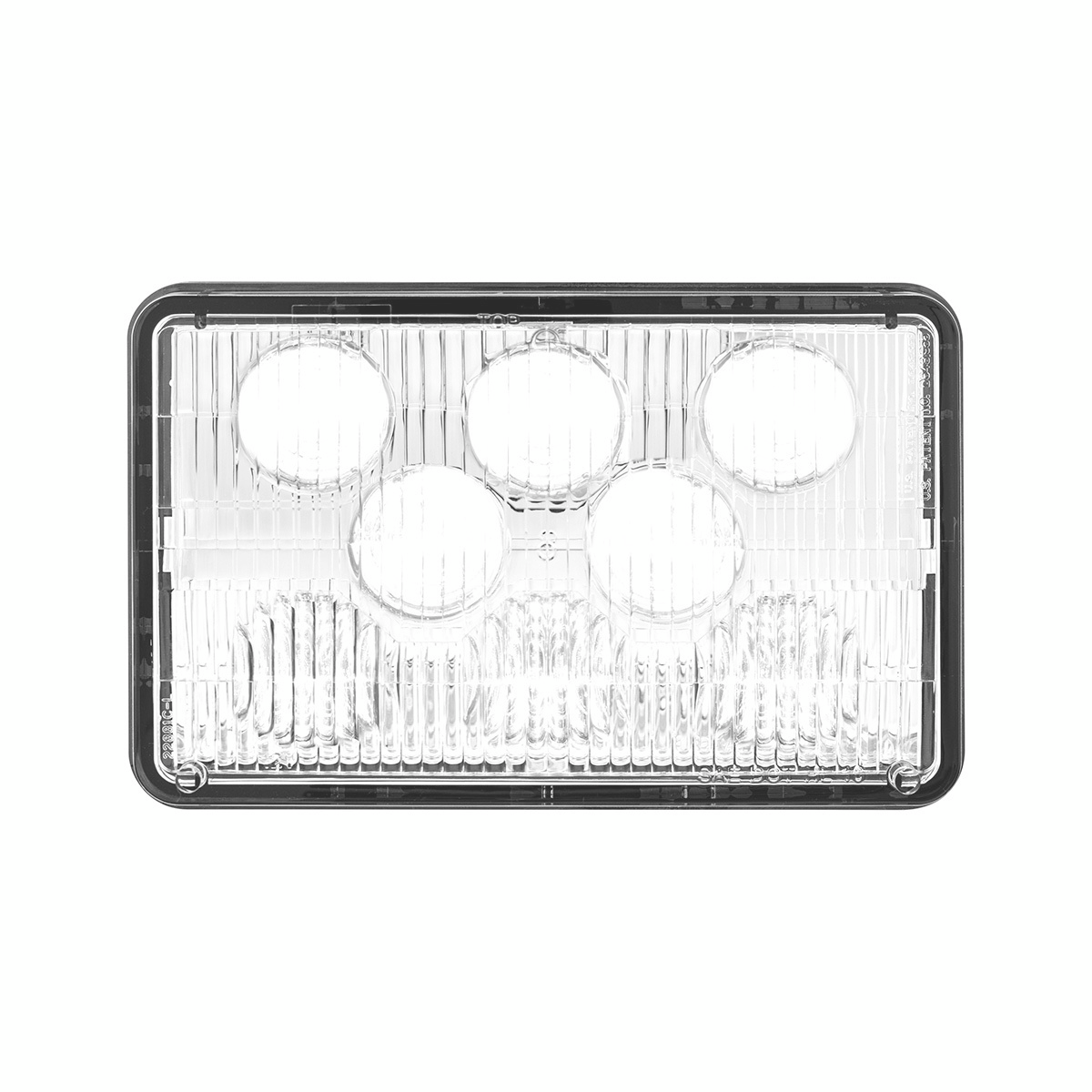 ULTRALIT - 8 High Power LED 4" X 6" Headlight - Low Beam - Thumbnail 9