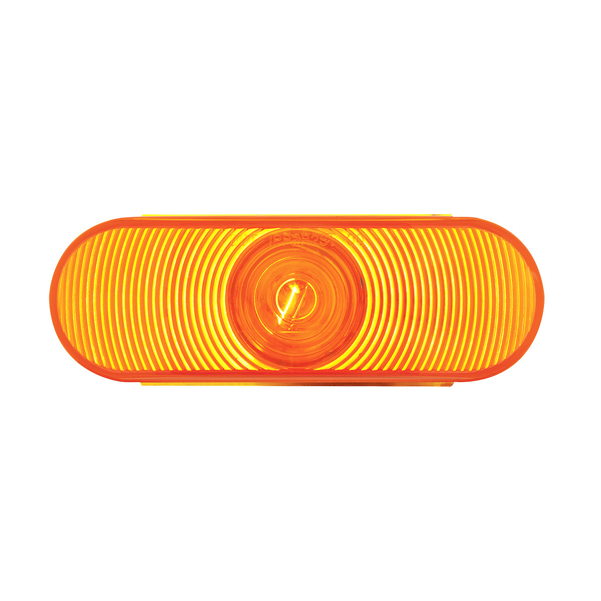 6" Oval Turn Signal Light - Amber Lens - Thumbnail 6