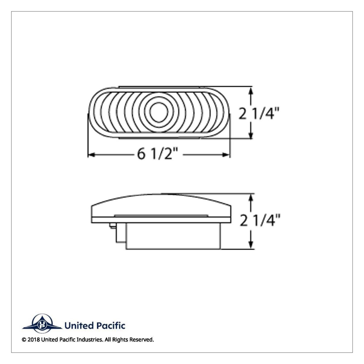 6" Oval Light (Stop, Turn & Tail) - Thumbnail 7