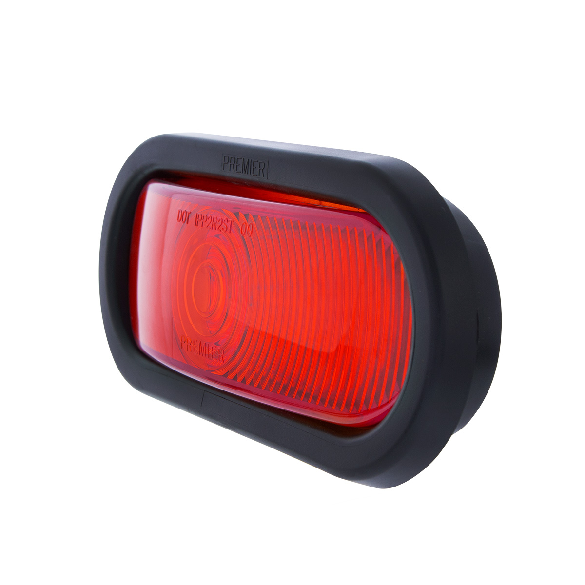 6" Oval Light Kit (Stop, Turn & Tail) - Red Lens - Thumbnail 3