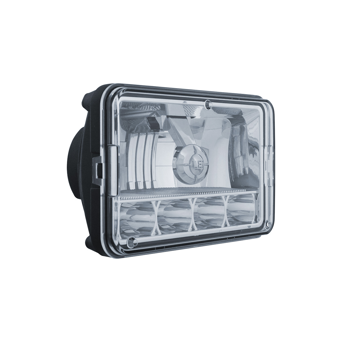 ULTRALIT - 5 LED 4" X 6" Crystal Headlight - High & Low Beam - Thumbnail 3