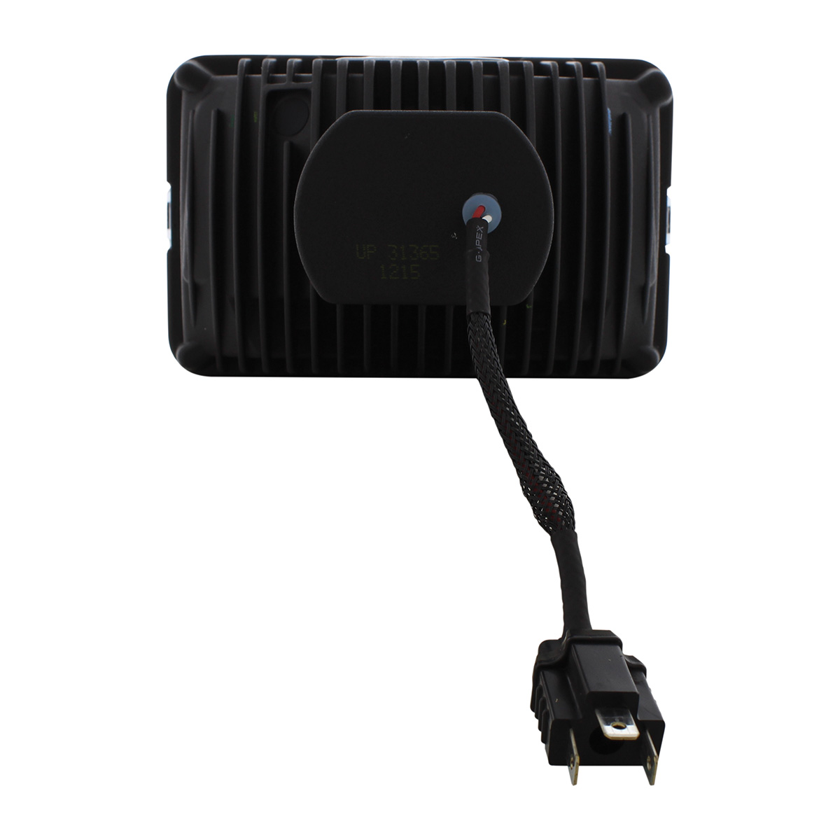 ULTRALIT - 5 LED 4" X 6" Crystal Headlight - High & Low Beam - Thumbnail 4