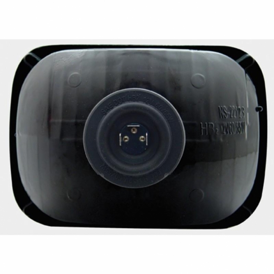 5" X 7" Crystal Rectangular Headlight - Plastic Lens - Thumbnail 4