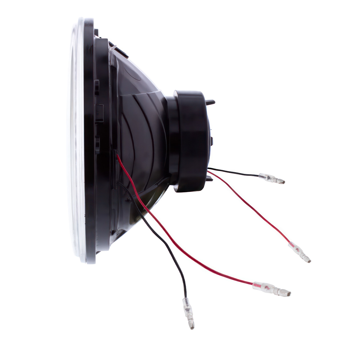 7" Crystal Headlight With 34 Amber LED Position Light - Thumbnail 5