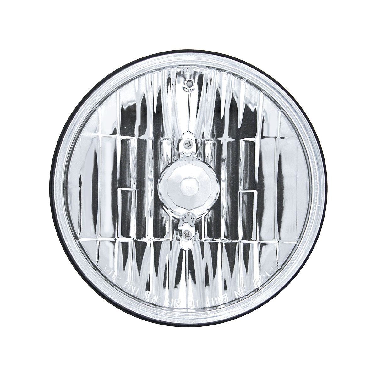 5-3/4" Crystal Headlight, Glass Lens