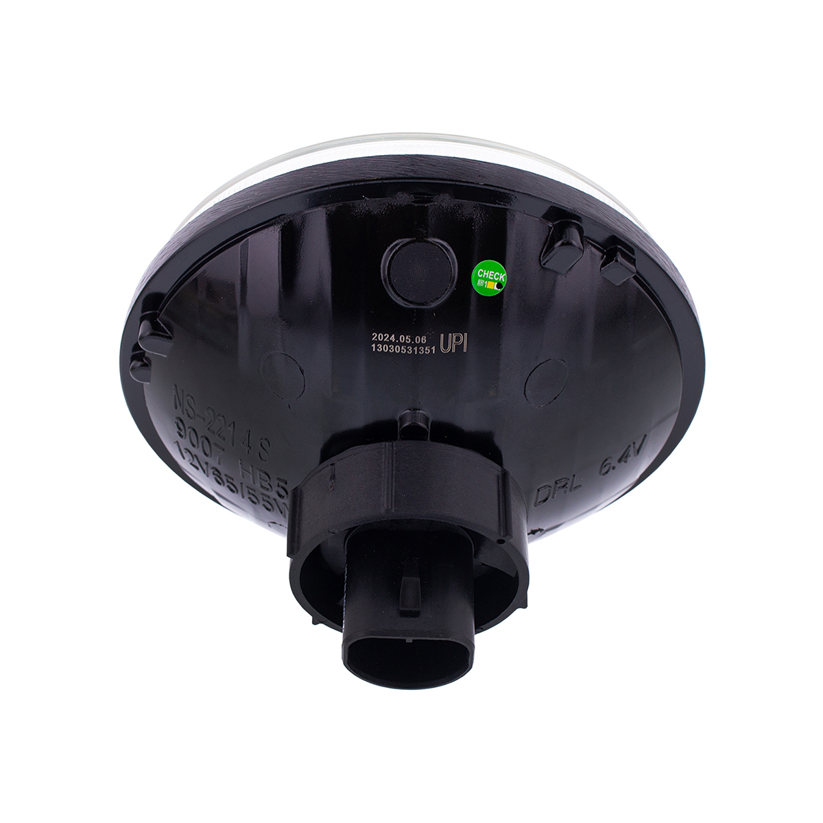 5-3/4" Crystal Headlight, Glass Lens - Thumbnail 9