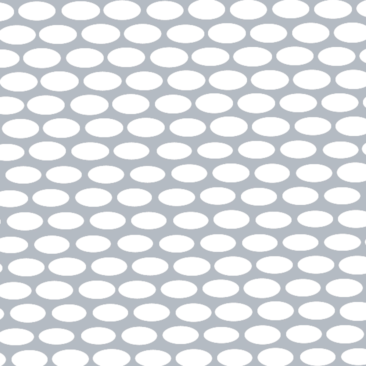 304 Stainless Grille Mesh For Peterbilt 379 With Extended Hood - Alternating Oval Holes - Thumbnail 2