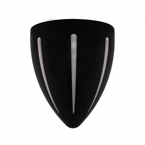Black "BILLET" Style Groove Headlight Housing - Thumbnail 3
