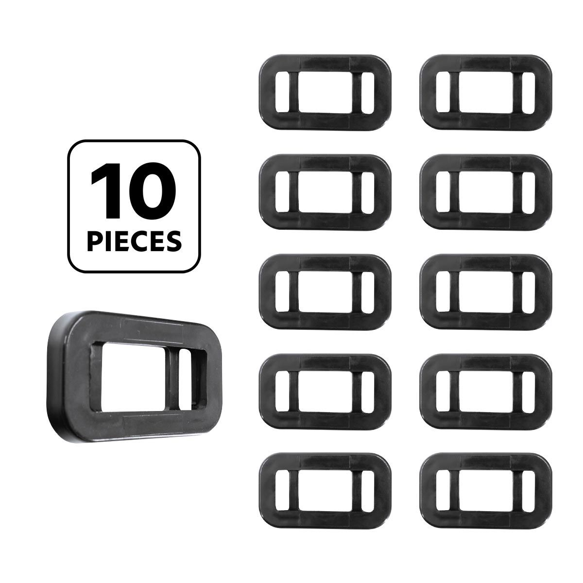 Mini Rectangular Grommet (10Pcs)