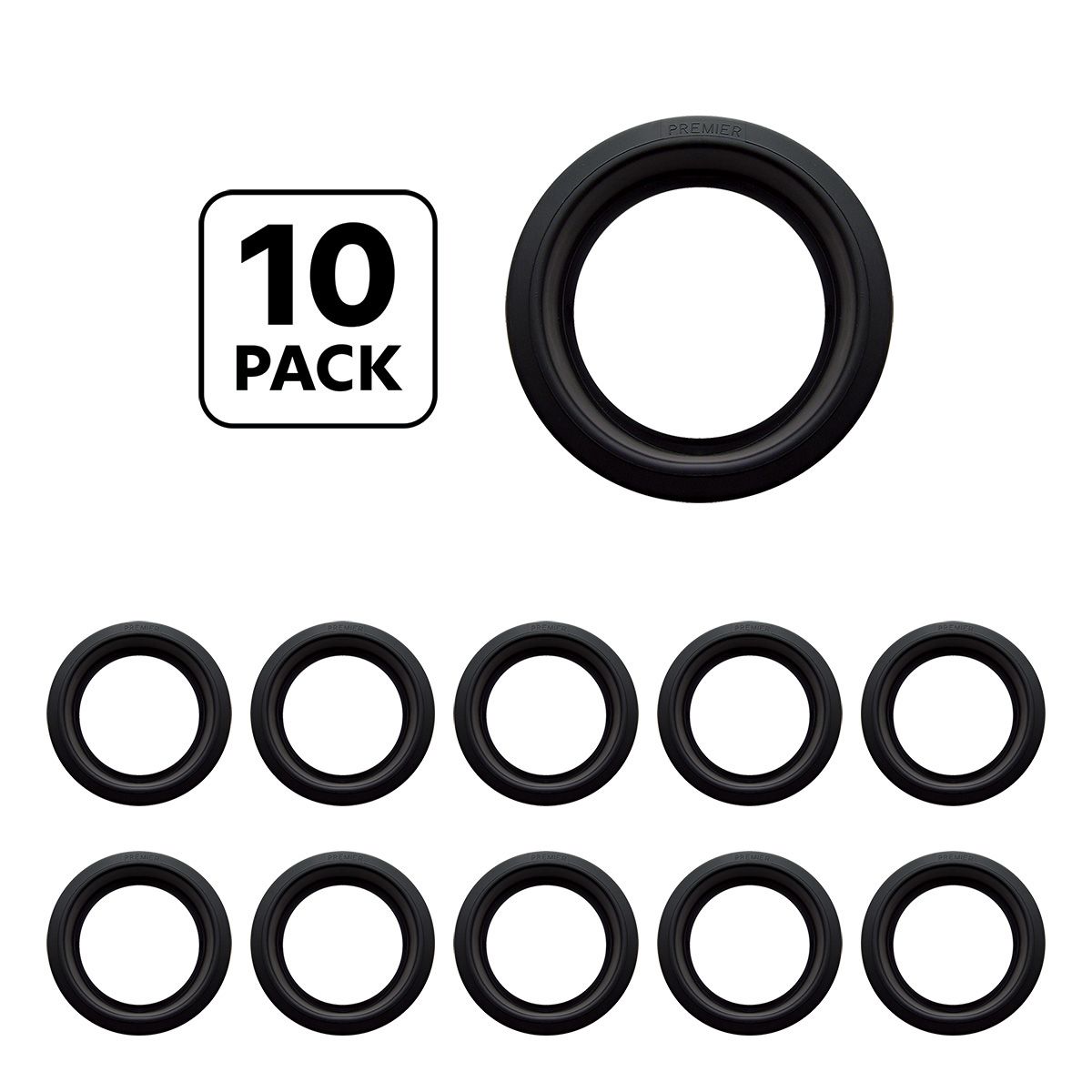 4" Round Light Grommet (10 Pcs)