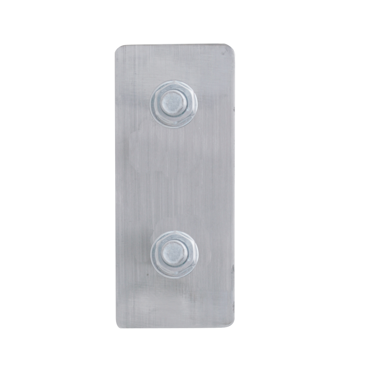 3-3/4" Bolt Pattern Chrome Spring Loaded Light Bar With 6X 4" Light Cutouts (Pair) - Thumbnail 2