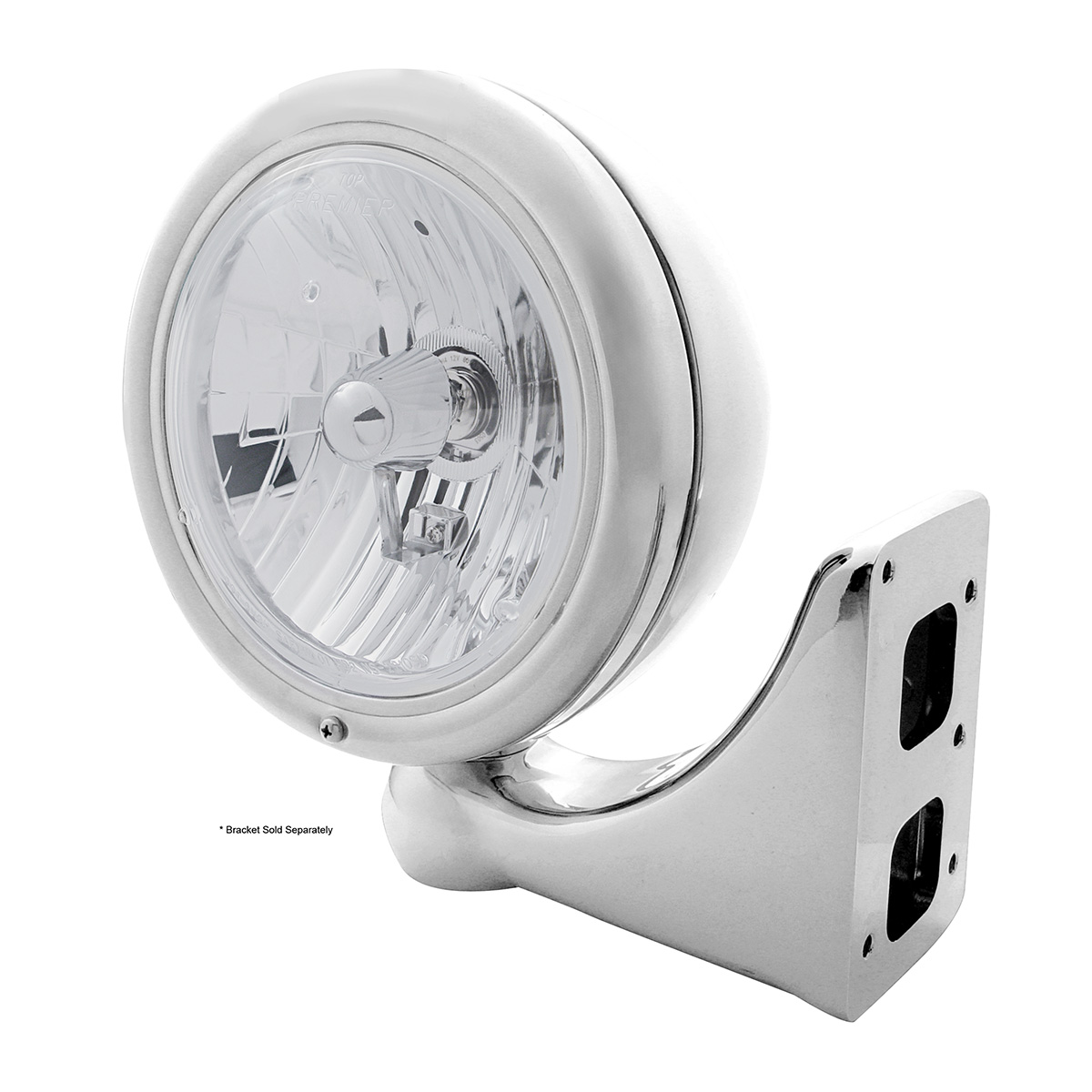 Chrome Classic Headlight Crystal H4 Bulb - Thumbnail 3