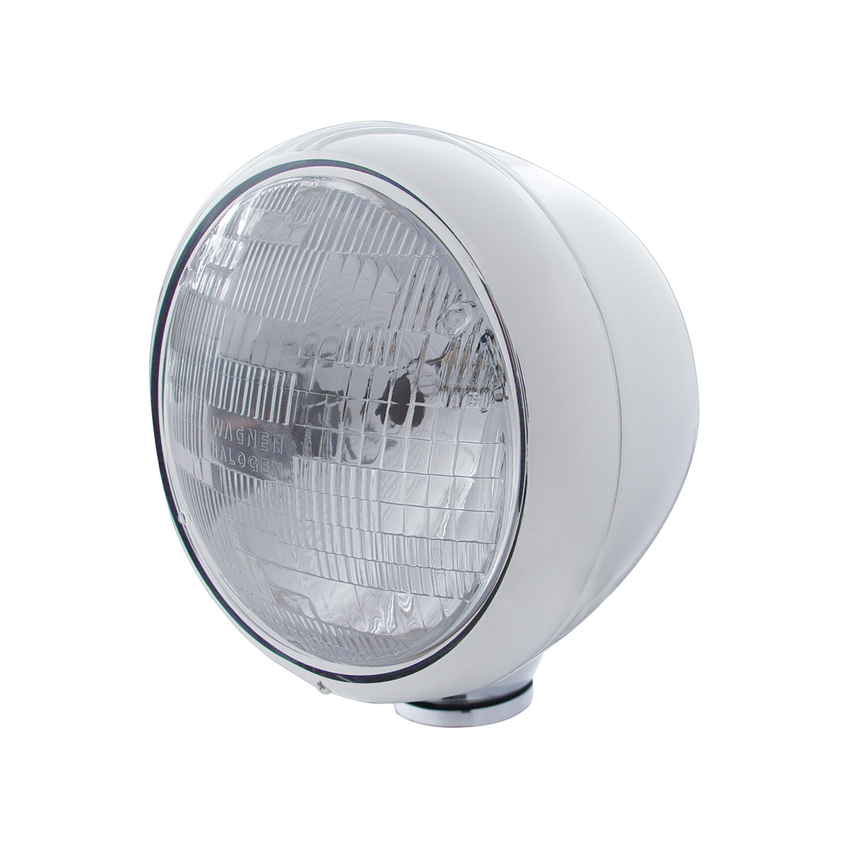 Chrome Guide 682-C Style Headlight H6024 Bulb - Thumbnail 4