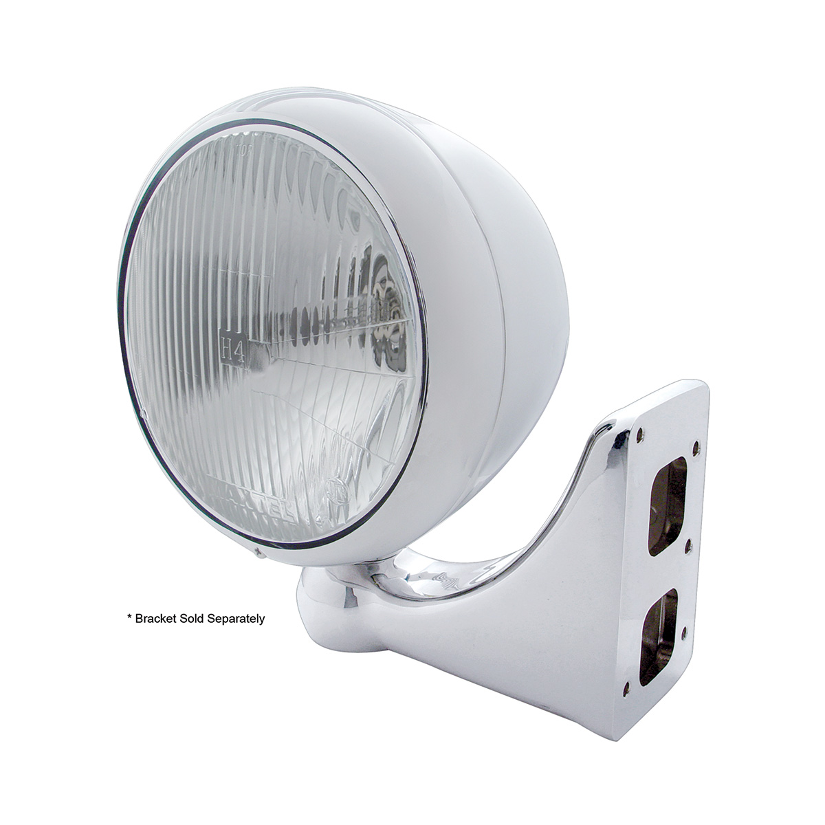 Chrome Guide 682-C Style Headlight H4 Bulb - Thumbnail 3