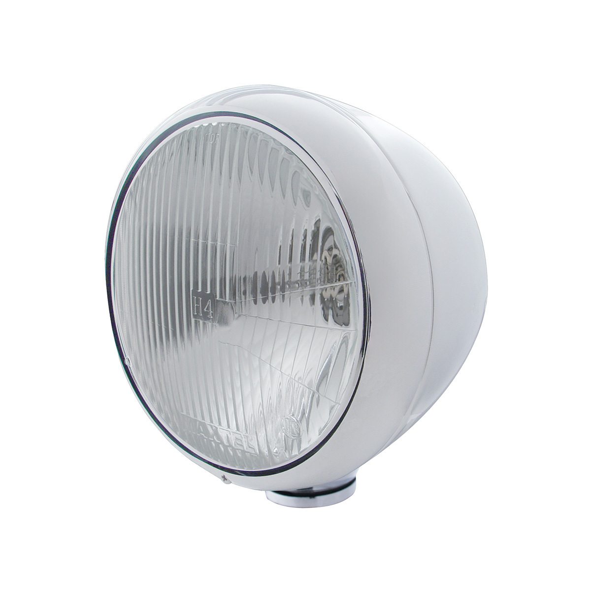 Stainless Steel Guide 682-C Style Headlight H4 Bulb - Thumbnail 4