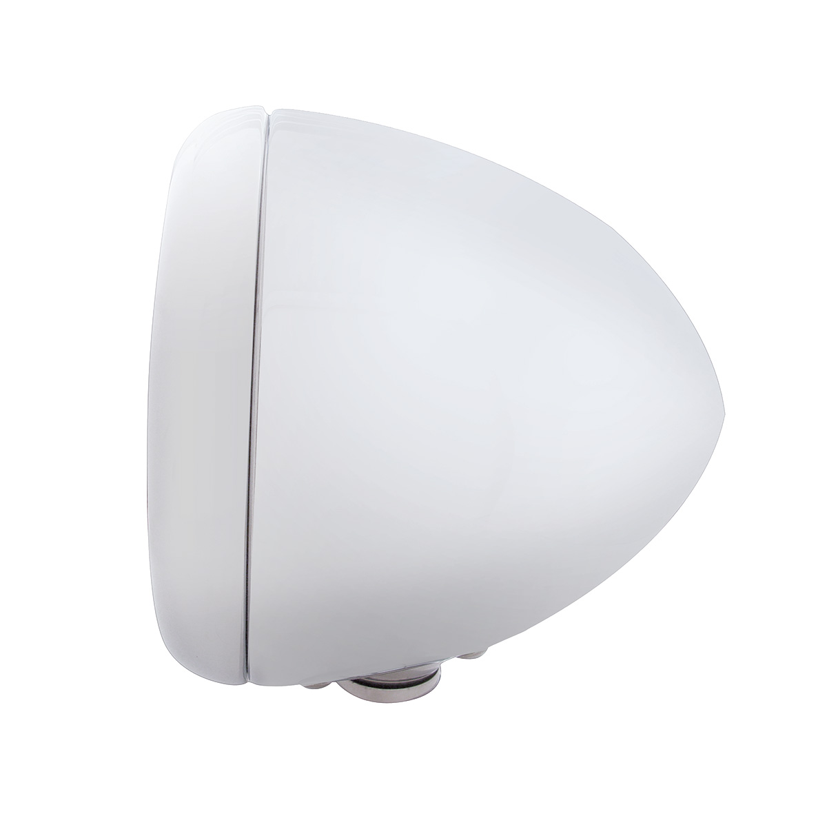 Stainless Steel Guide 682-C Style Headlight Crystal H4 Bulb - Thumbnail 3