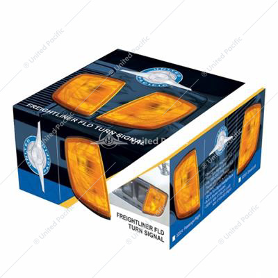 Turn Signal Light For 1990-2007 Freightliner FLD - Passenger - Thumbnail 6