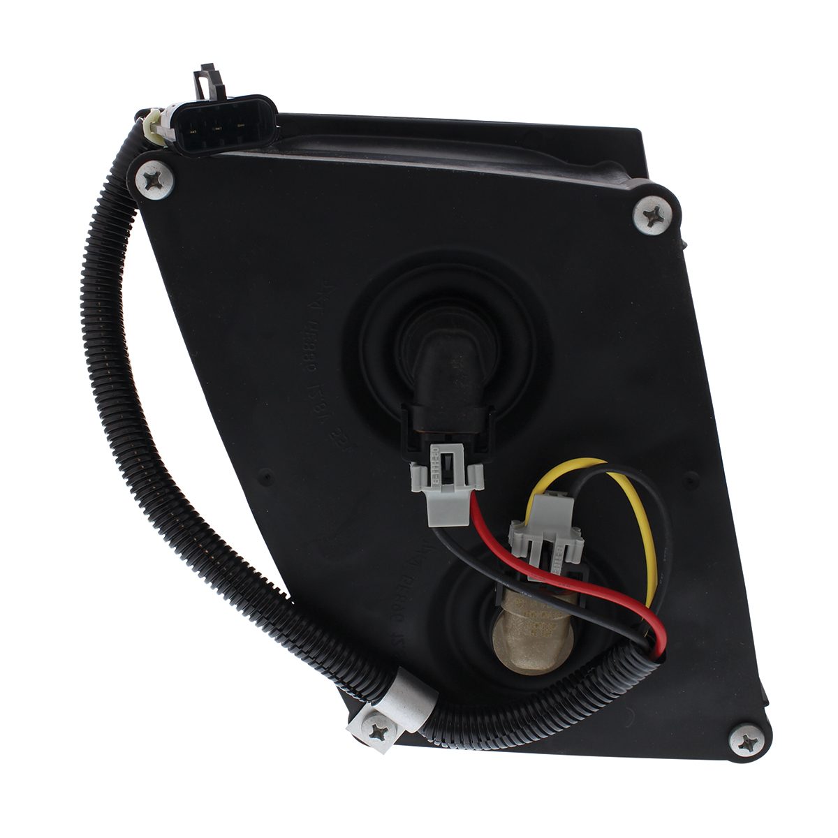 Black Fog/Driving Light Assembly For 2003-2017 Volvo VN/VNL - Driver - Thumbnail 2