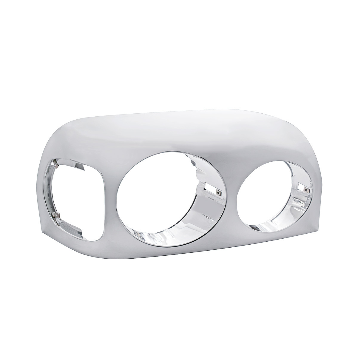 Chrome Headlight Bezel For 1996-2004 Freightliner Century - Passenger - Thumbnail 3