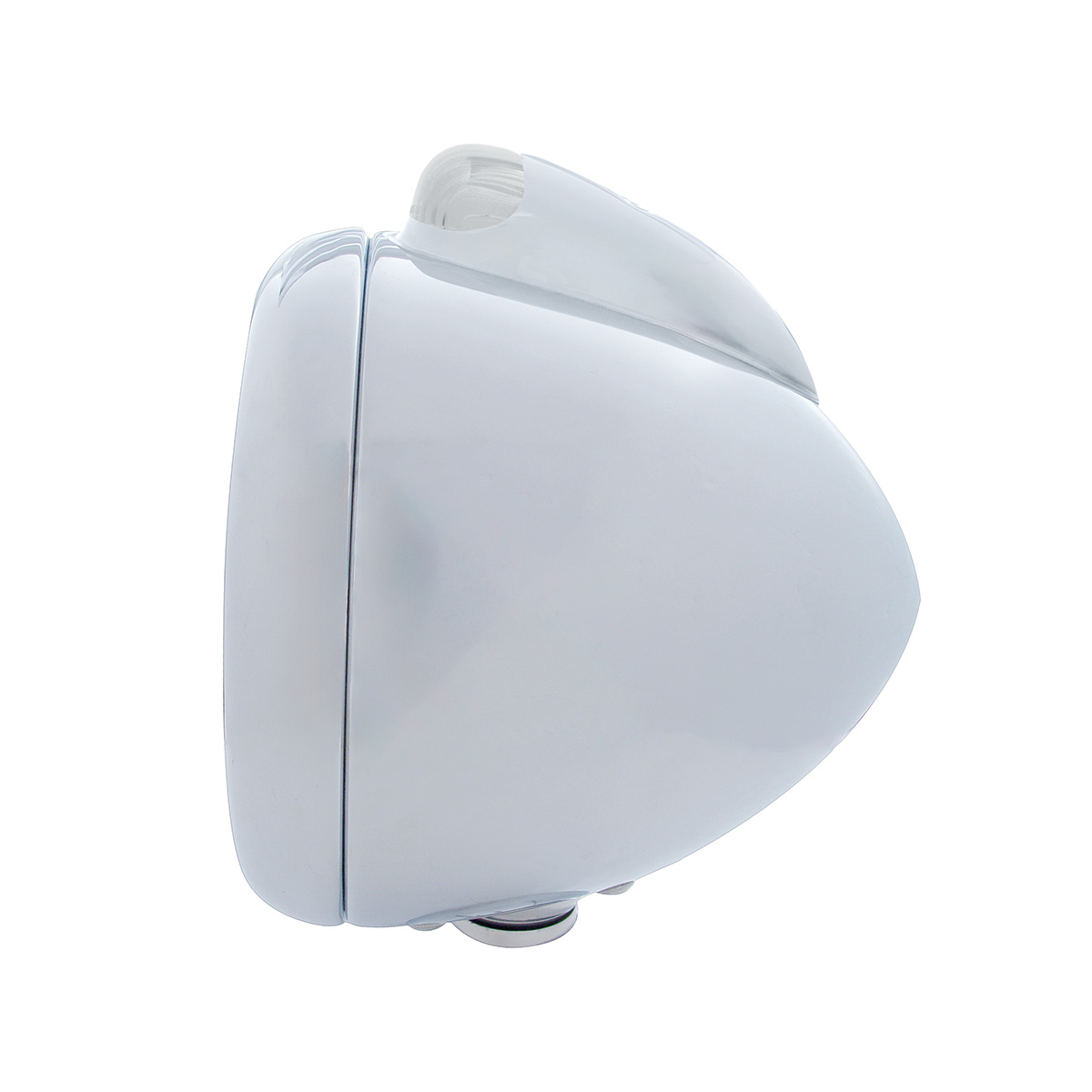 Chrome Guide 682-C Headlight 6014 & Dual Mode LED Signal - Clear Lens - Thumbnail 3