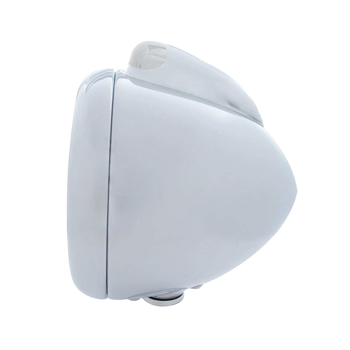 Chrome Guide 682-C Headlight H6024 & Dual Mode LED Signal - Clear Lens - Thumbnail 3